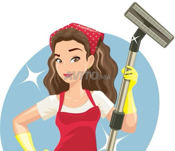 تنظيف المكاتب والمنازل