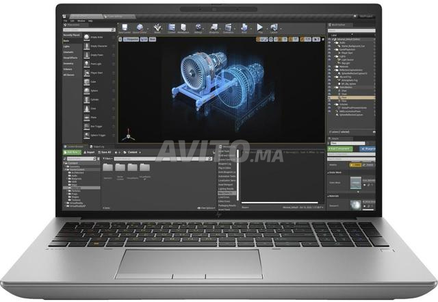 Station de travail HP ZBook Fury G10 16p