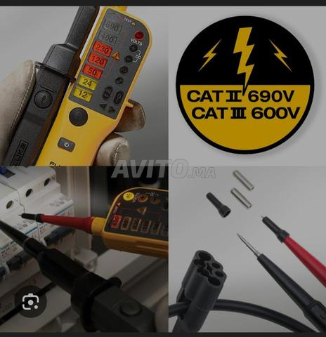 جهاز فحص الجهد والاستمرارية fluke t110