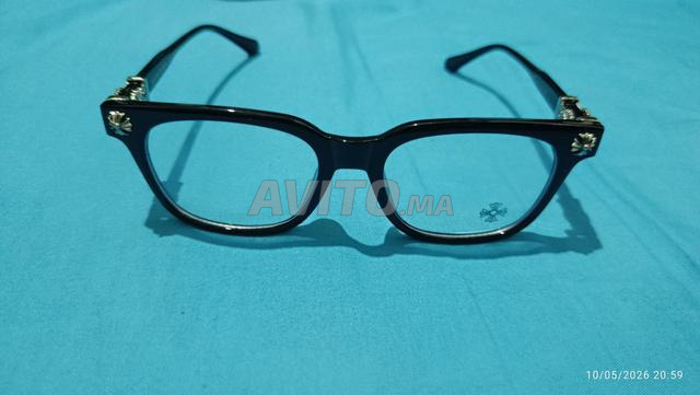 Lunettes Chrome Hearts noires - 2