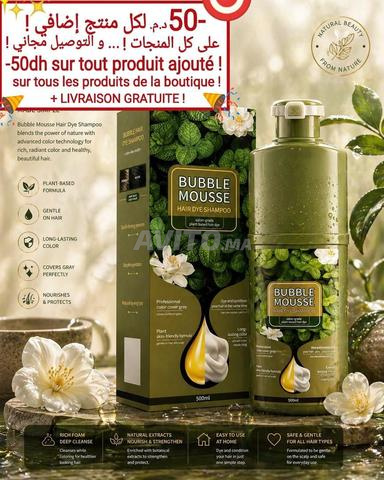 Shampoing Colorant Mousse Bubble
