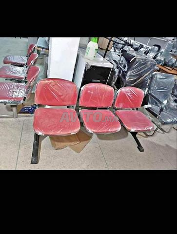 Banquette en tissu / vestiaire - 2