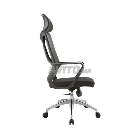 FAUTEUIL DE BUREAU ERGONOMIQUE PIVOTANT À HAUT DOSSIER - 2