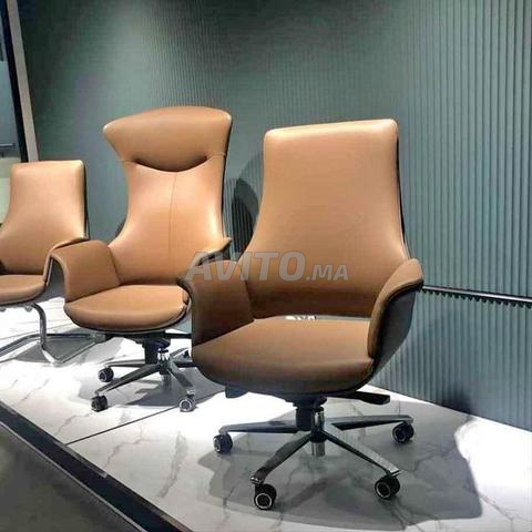 Pack chaise/chaise président et 2 visiteurs - 2