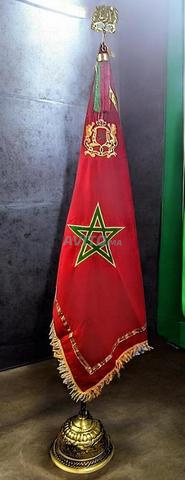 علم مغربي بالنحاس - 2