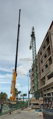 Location d'une grue à tour flèche 35 et 24 en H