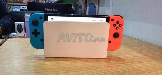 Nintendo Switch OLED Flashée 128GB Pack Complet - 2