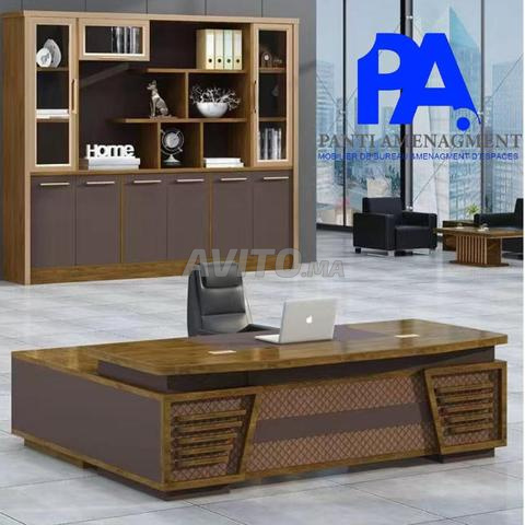 أثاث مكتبي كامل / طاولة اجتماعات / مقعد - 2