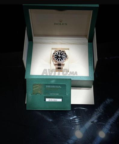 Rolex GMT MASTER II Rootbeer Or Rose - 2
