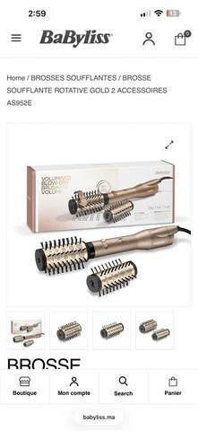 Brosse soufflante BABYLISS 2 brosses - 2