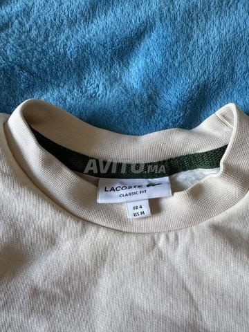 Sweat Lacoste blanc Taille M - 2