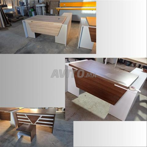 Bureau bois mdf bonne qualité - 2