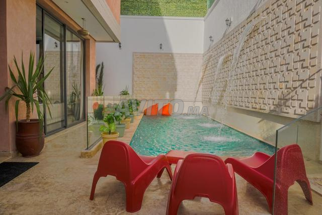 Villa Akenza Luxe 5 suites piscine route ourika - 2