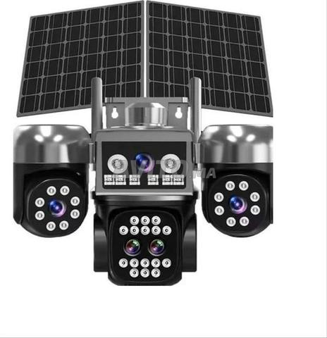 Caméra 4G Solaire 20 MP - 4 Lentilles - 2MNP