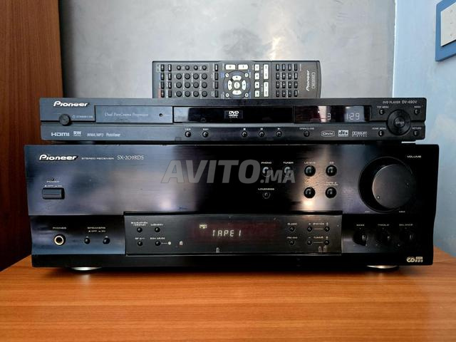 Ampli Tuner Hifi et Lecteur CD DVD Télécommande Pionneer