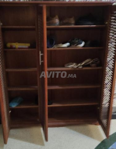 Meuble à chaussures en bois - 2