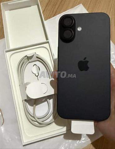 NEUF IPHONE 16 PLUS NOIR 128GB / Vente en magasin