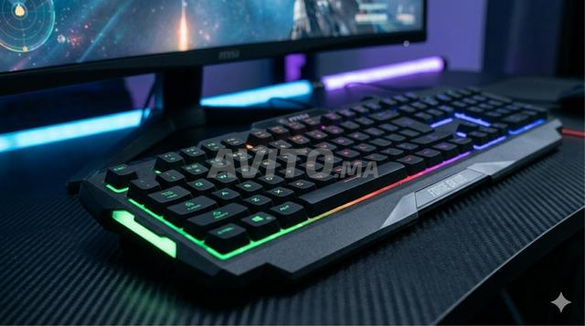 MSI FORGE GK100 NOIR Clavier Gamer RGB - 2