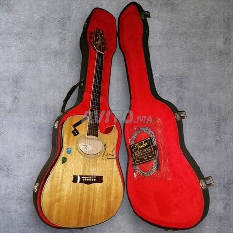 Guitare électro-acoustique Vantage avec Étui