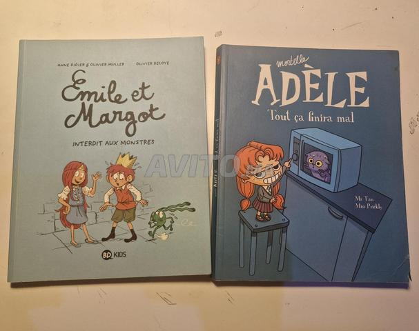 2 BD Mortelle Adèle - Émilie & Margot