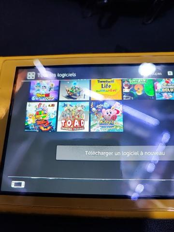 Switch lite en boîte flashée 128gb - 2