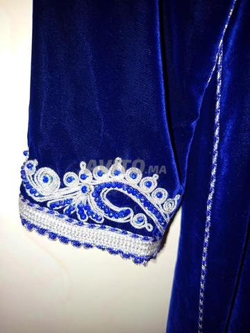 Caftan en velours avec ceinture - 2