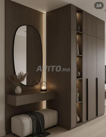 Dressing avec habillage mural - 2