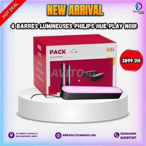 Philips Hue Play 4 Barres Lumineuses LED Noir