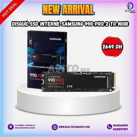 SSD Samsung 990 PRO 2 To – NVMe PCIe 4.0