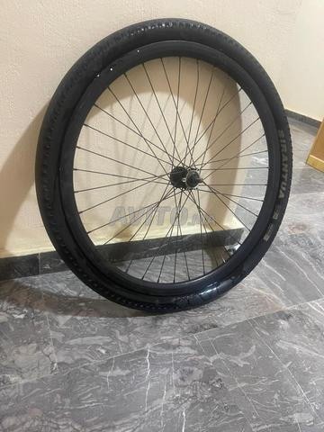 Roue avant vélo bikelife taille 26 2x2.40 - 2