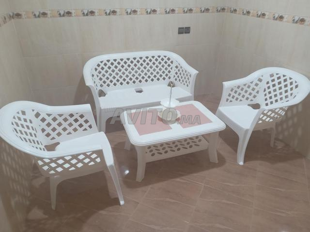 Ensemble jardin ou maison 5 places - 2
