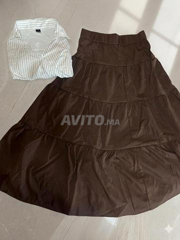 Ensemble SHEIN MOD Jupe Chemise S/M - 2