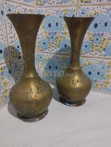 مزهرية نحاسية