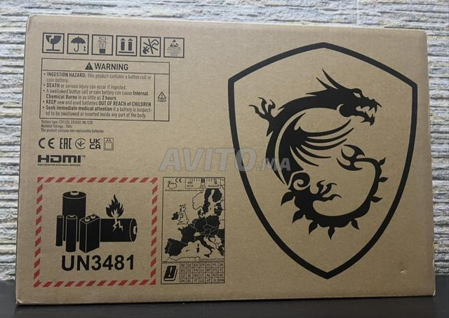 MSI CYBORG i7-13620H RTX5070 1TB 144Hz (جديد)