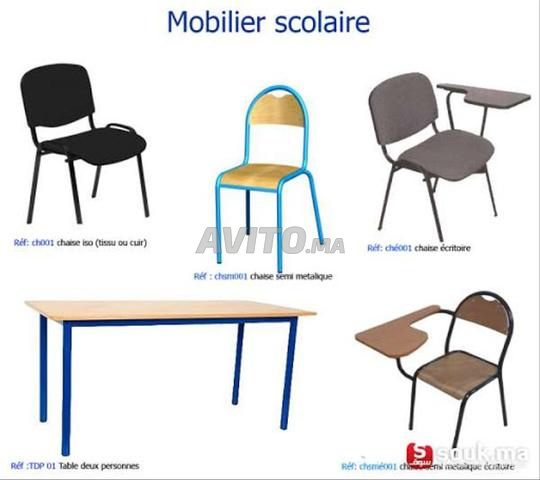 Mobilier scolaire Usine de fabrication