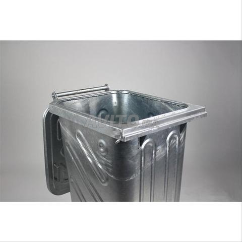 Poubelle Plastique Bac poubelle metallique