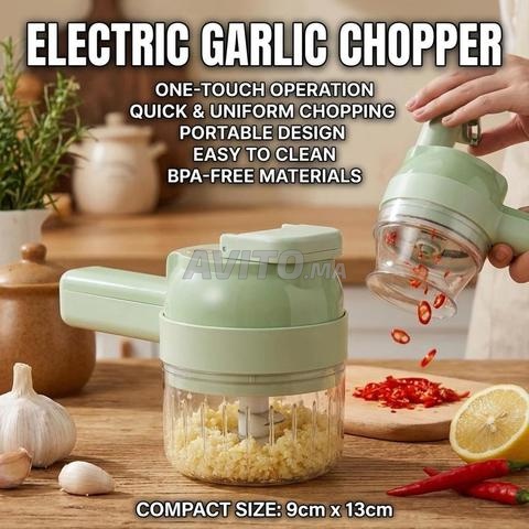 Hachoir électrique viande légume 4en1 - 2