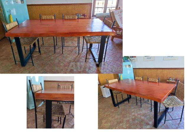 Table en bois de cèdre - 2