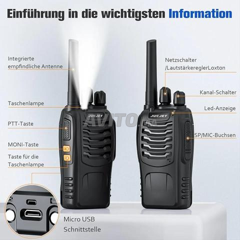 Pack 2 Talkie Walkie JUCJET USB - 2