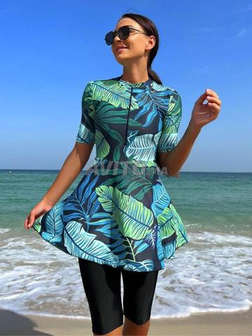 Swim Mulvari Burkini 2 pièces imprimé tropical
