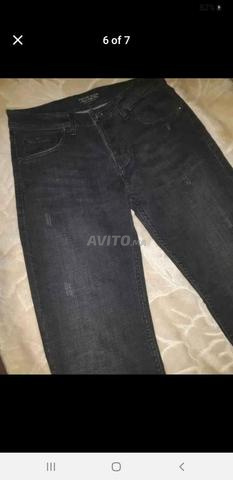 Pantalon gris noir - 2