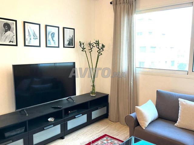 Appartement meublé 3 CH à louer à Maarif Sokrat - 2