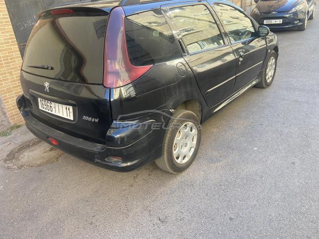 Peugeot 206 Diesel Manuelle 2005 à Rabat