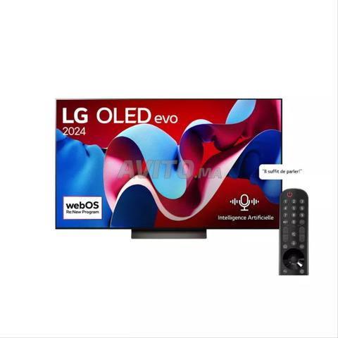 TV LG OLED C4 65 pouces 4K HDR 144 Hz
