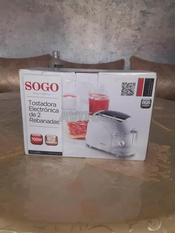 Nouveau grille-pain SOGO 2 tranches 700W