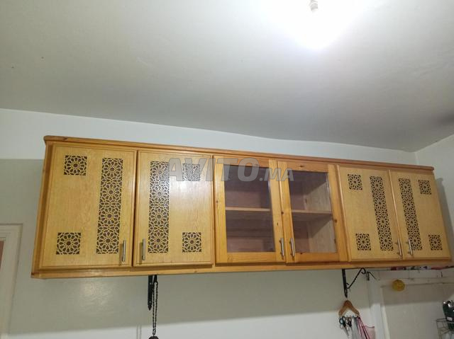 Armoire de cuisine en bois en bon état - 2