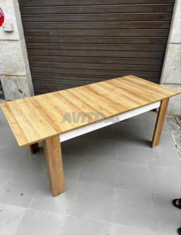 Table pliante en bois massif - 2