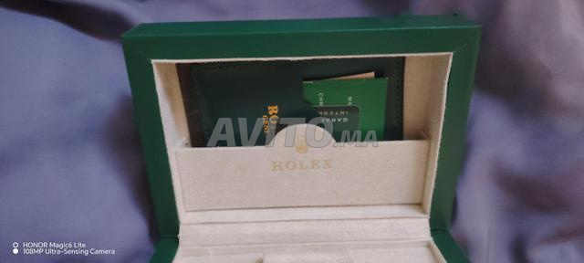 Boîte de montre Rolex verte classique - 2