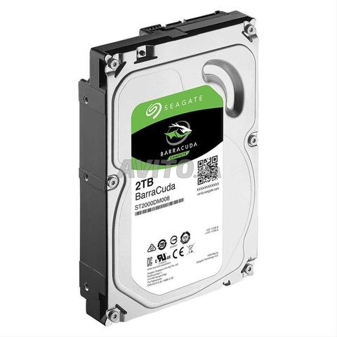 💾 Disque Dur Seagate BarraCuda 2TB SATA 6Gb/s - 2