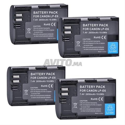Batterie BATMAX Canon LP-E6 LP-E6N 2650mAh - 2